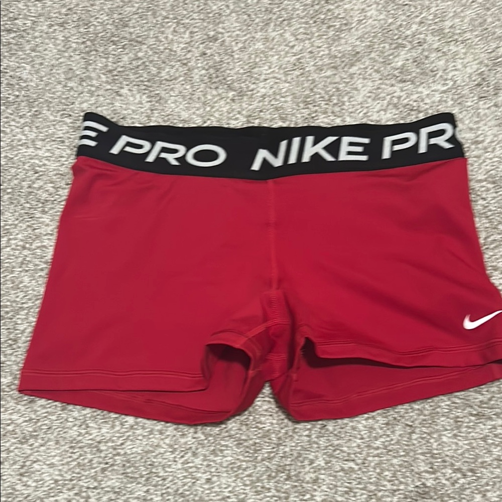 Nike Pro Red Training Shorts
